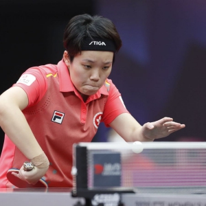 香港乒乓球运动员杜凯琹： 看到国旗区旗一同升起最自豪