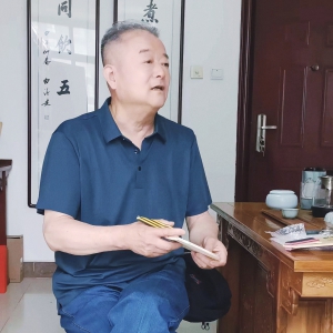 三维品牌创始人苏志民先生莅临精英乒乓网交流工作